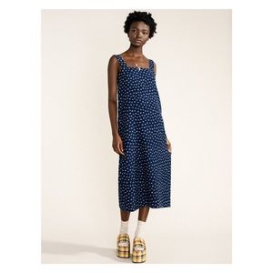 Hansel From Basel Daisy Hazel Midi Dress, Daisy Embroidery